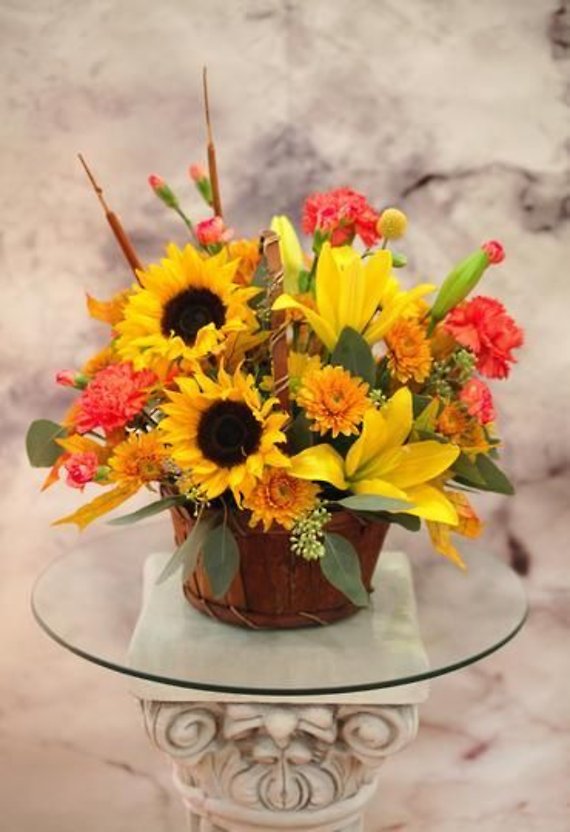 Sunflowers &amp; Cattails