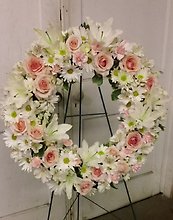 Pale Pink Wreath